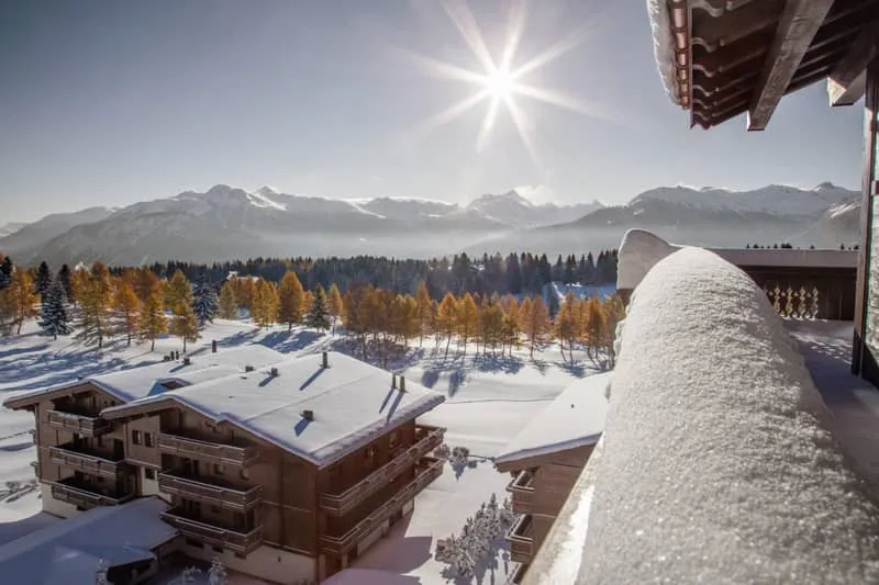 Chalet en hiver