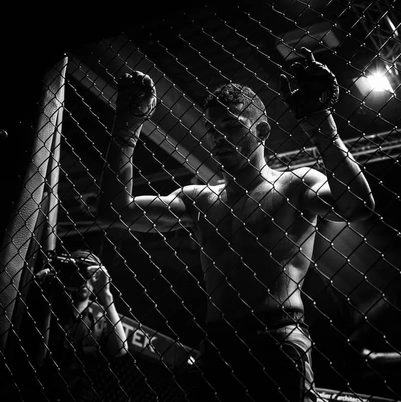 Portrait de boxeur