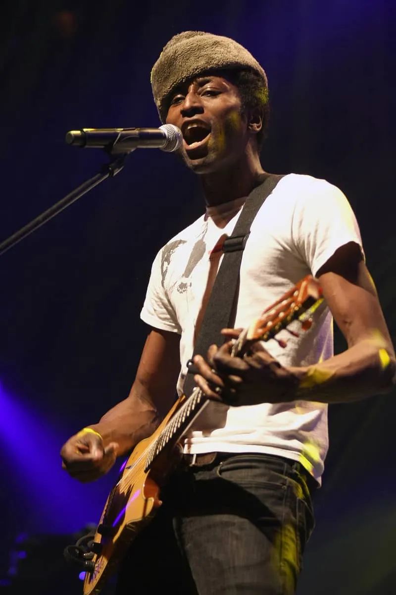 Portrait de chanteur