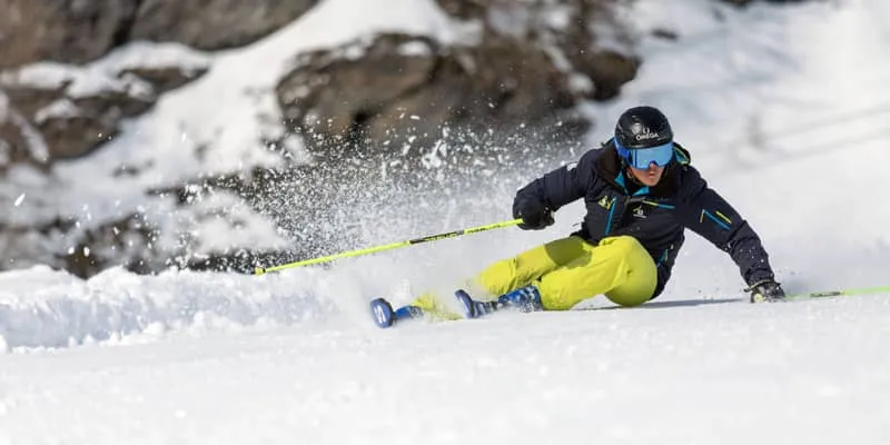 Portrait de skieur
