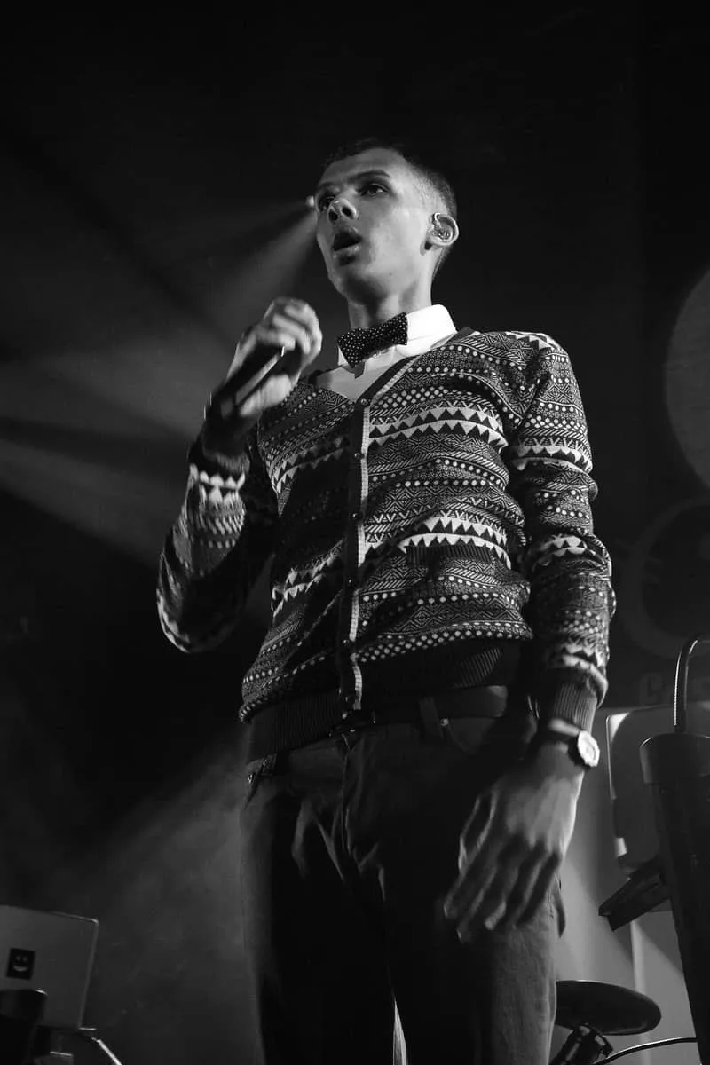 Portrait de Stromae en concert
